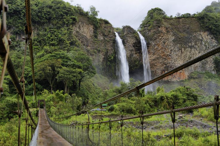 Voyage itinérant Equateur - Quito - Volcans - Amazonie - Baños - côte Pacifique