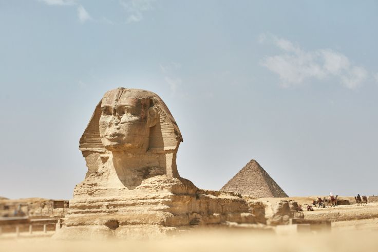 Sphinx de Gizeh - Egypte