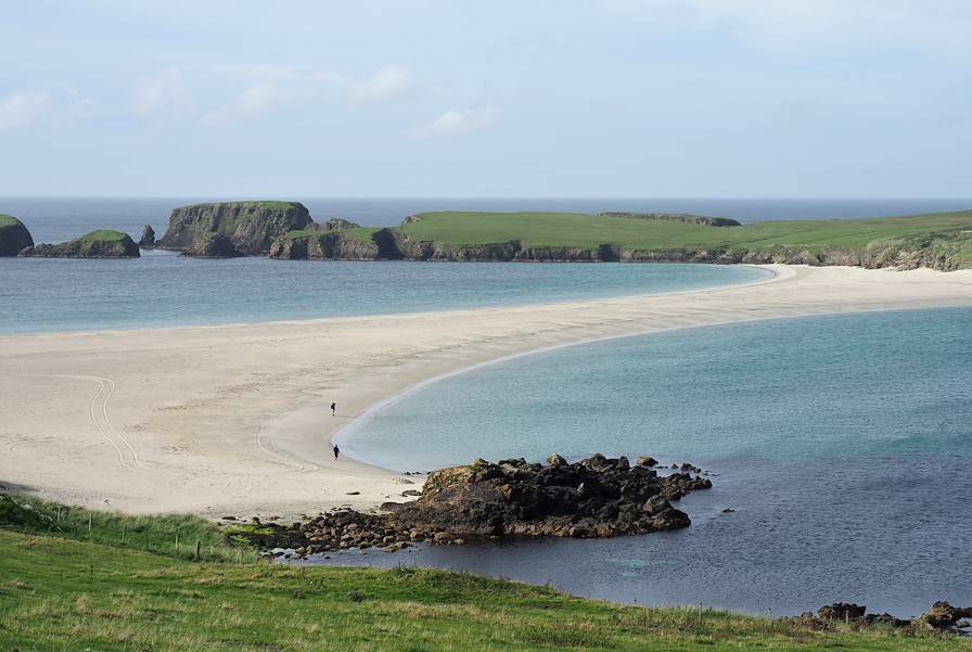 Plage de Saint-Ninian - Shetlands - Royaume-Uni © AurelienB / Adobe stock