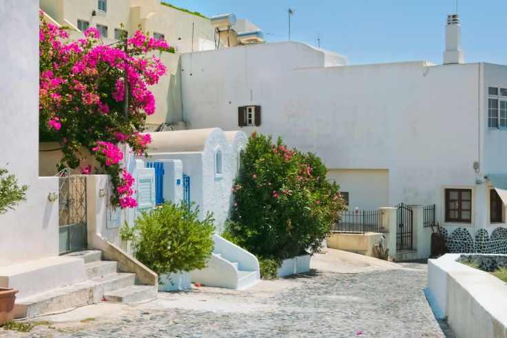 Fira - Santorin - Cyclades - Grèce