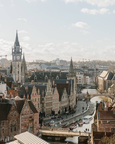Voyages itinérants Belgique - Anvers - Gand - Bruges - Bruxelles
