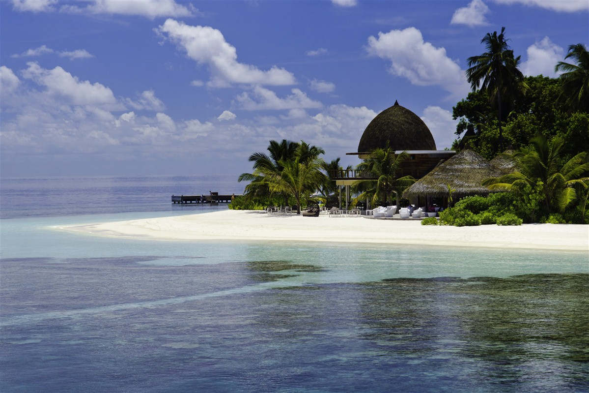 plage de l'Hôtel Kandolhu