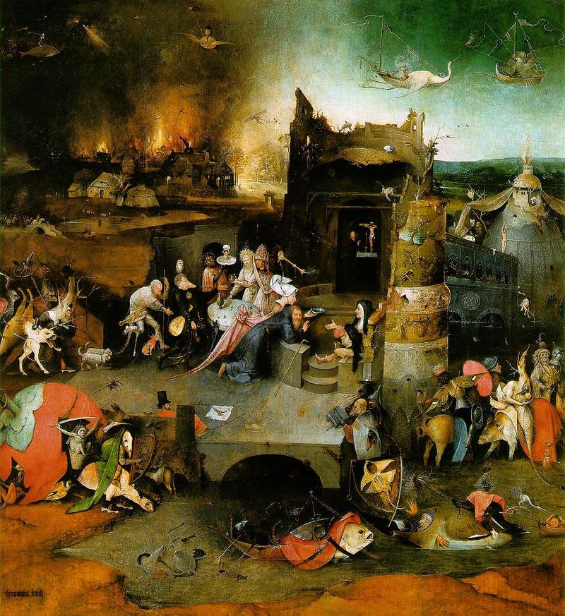 La Tentation de saint Antoine (Bosch, Lisbonne)