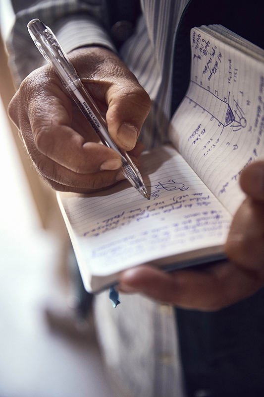 Petit carnet dans le Temple de Karnak