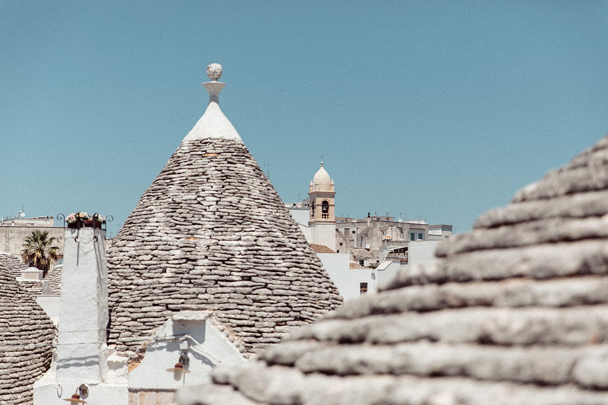 Alberobello ville typique avec ses trulli