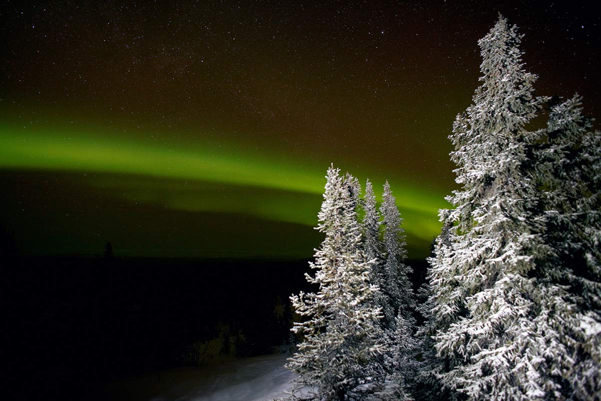 aurores boréales Alaska