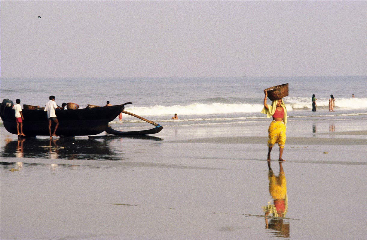 plage de Goa, Inde