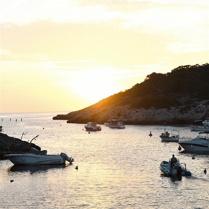 Bateau sur la Costa Blanca