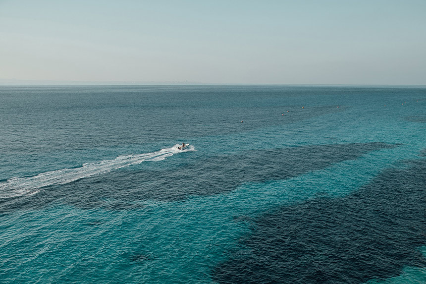 Bateau en Italie