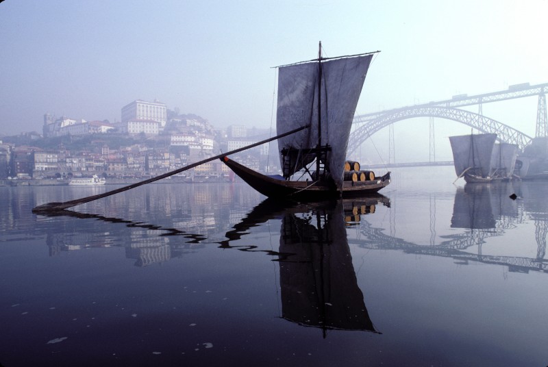 bateau à voile à Porto