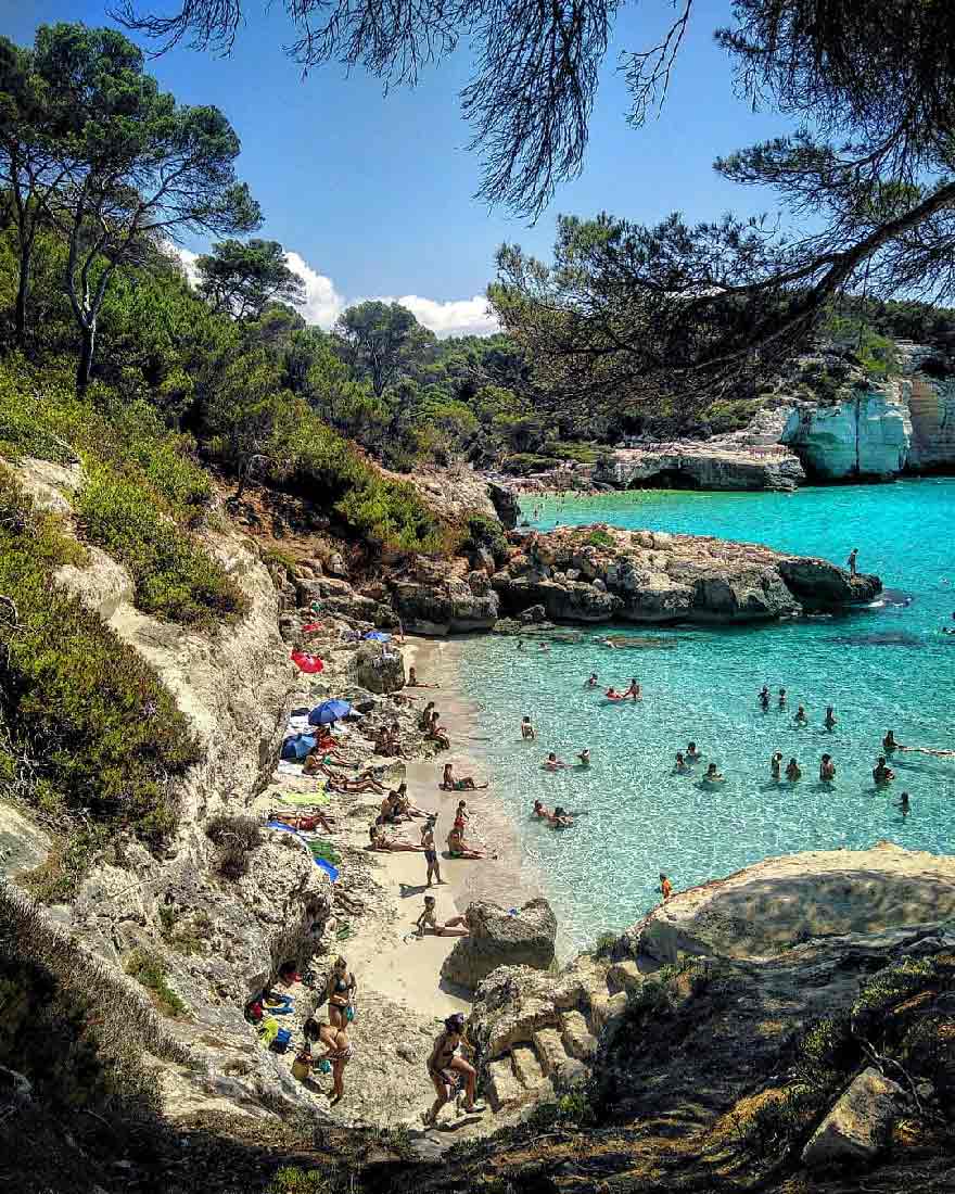 plage de Cala Mitjaneta