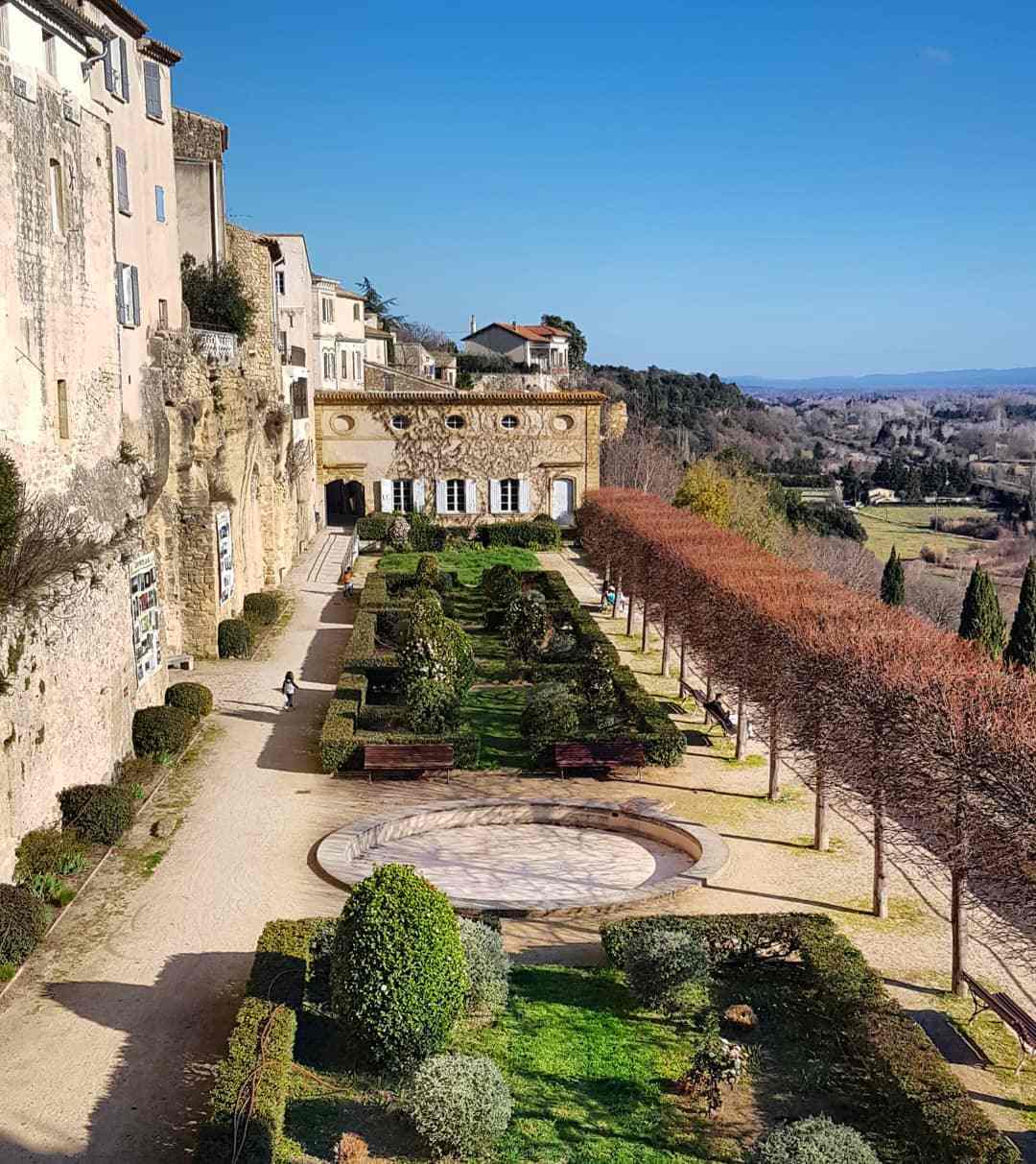 jardin du chateau de Lauris