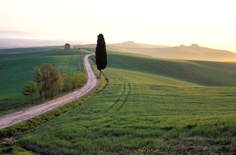 route dans les Abruzzes