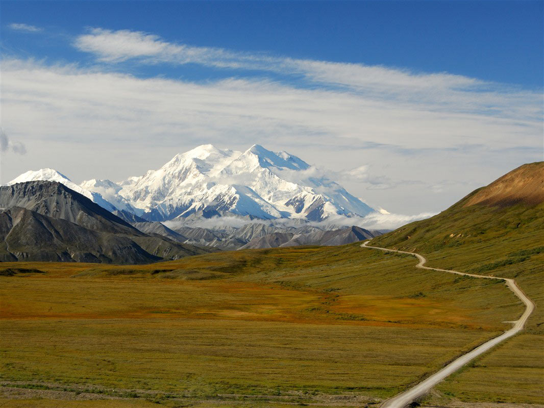 Route en Alaska