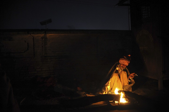 Homme de Pashupatinath