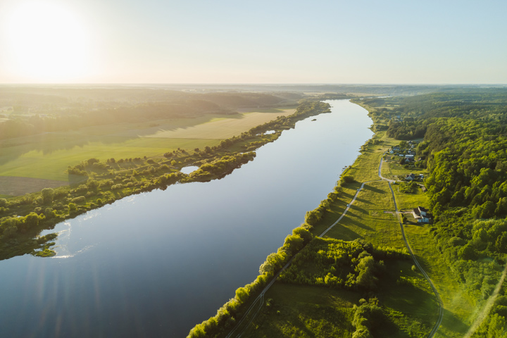 Le delta du Niemen