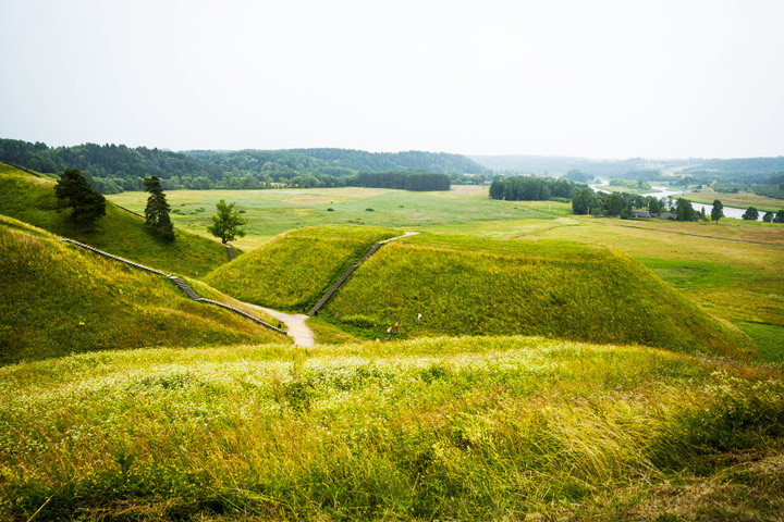 Le site archéologique de Kernavé