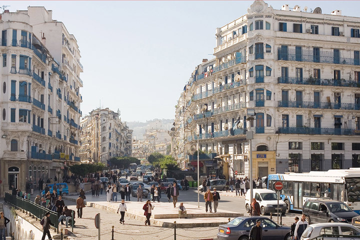 les rues d'alger