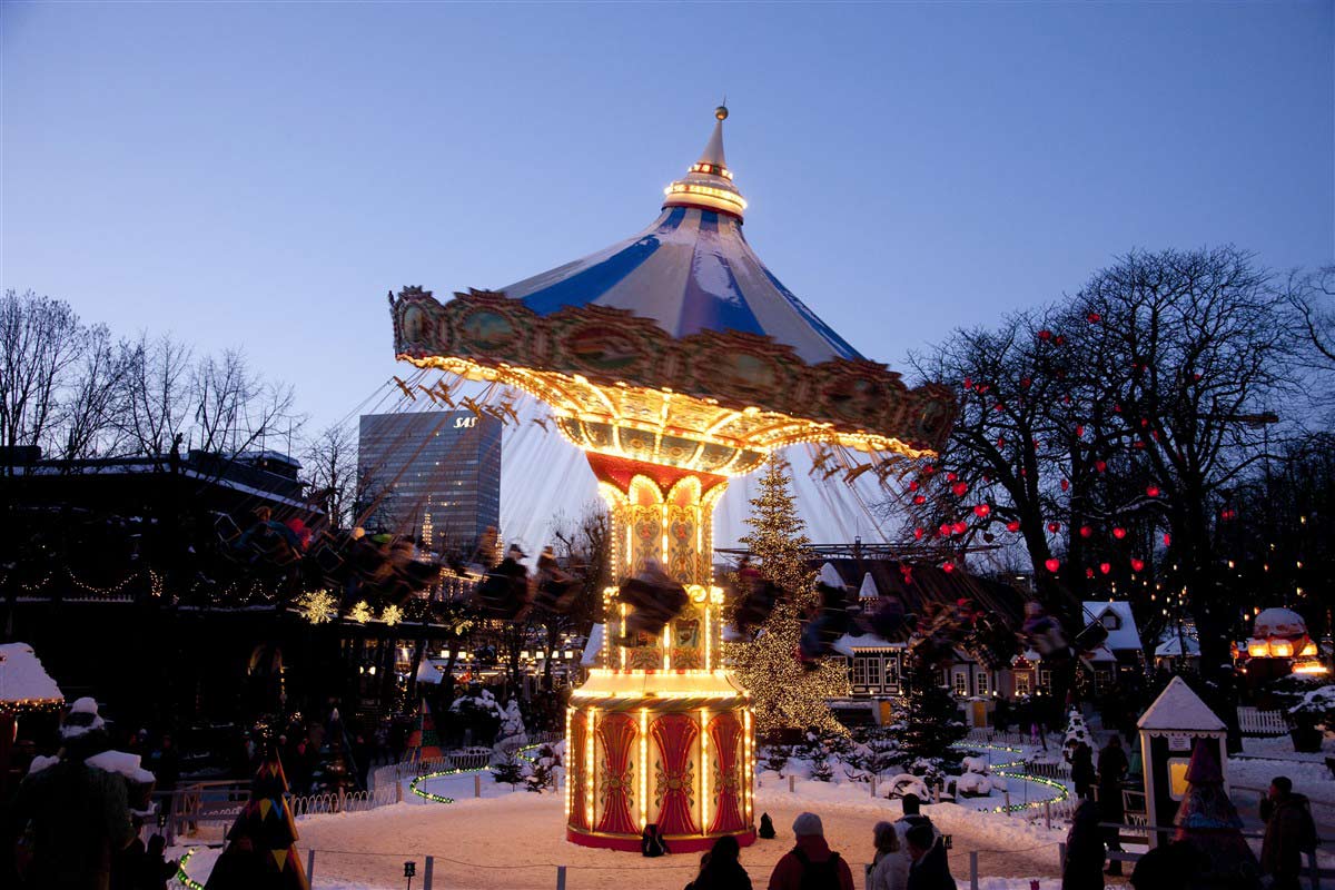 march&eacute; de noel Copenhague