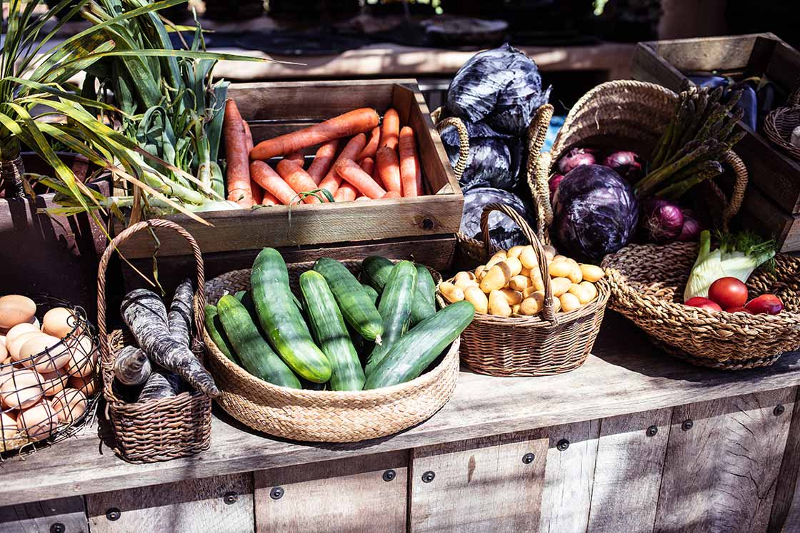 Marché à légumes