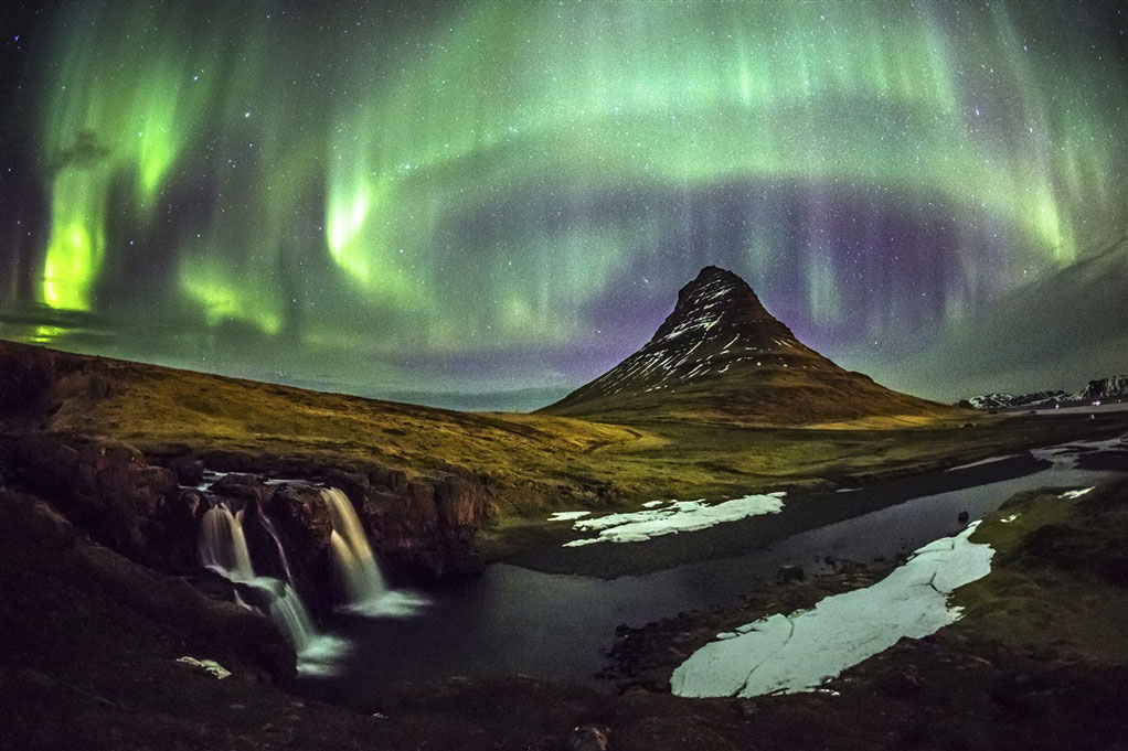 aurores boréales islande