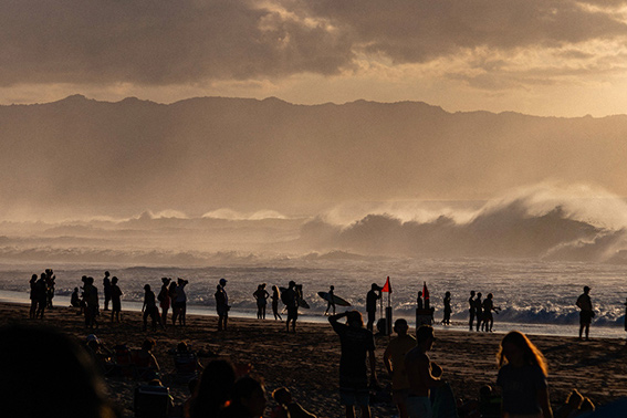 couché de soleil à Hawai