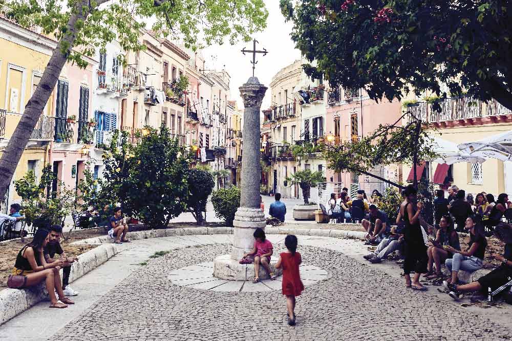 place de village en Sicile