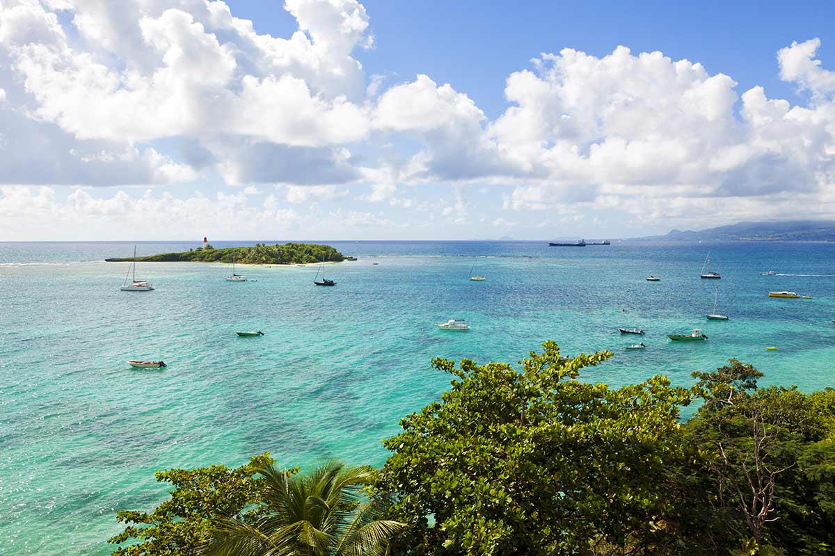 plage de l'ile du Gosier