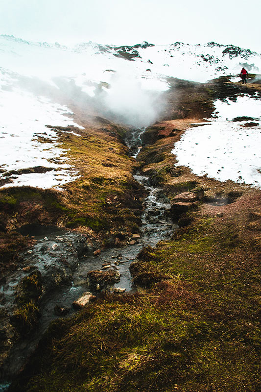 source chaude de Hveragerdi