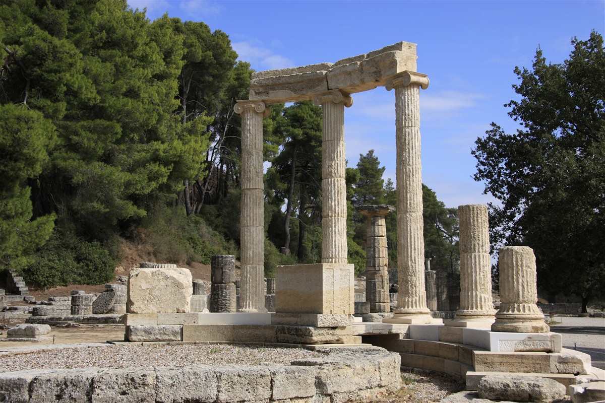 Temple de Zeus à Olympie