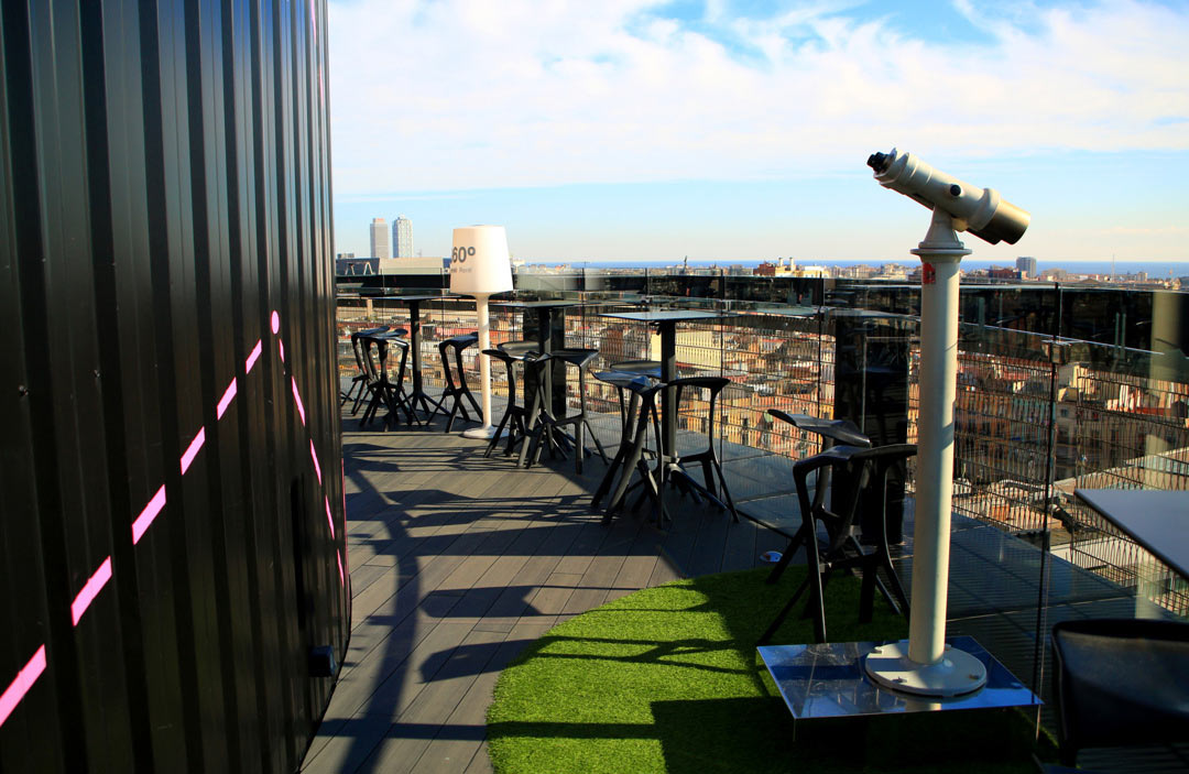 Terrasse du Barcelo Raval