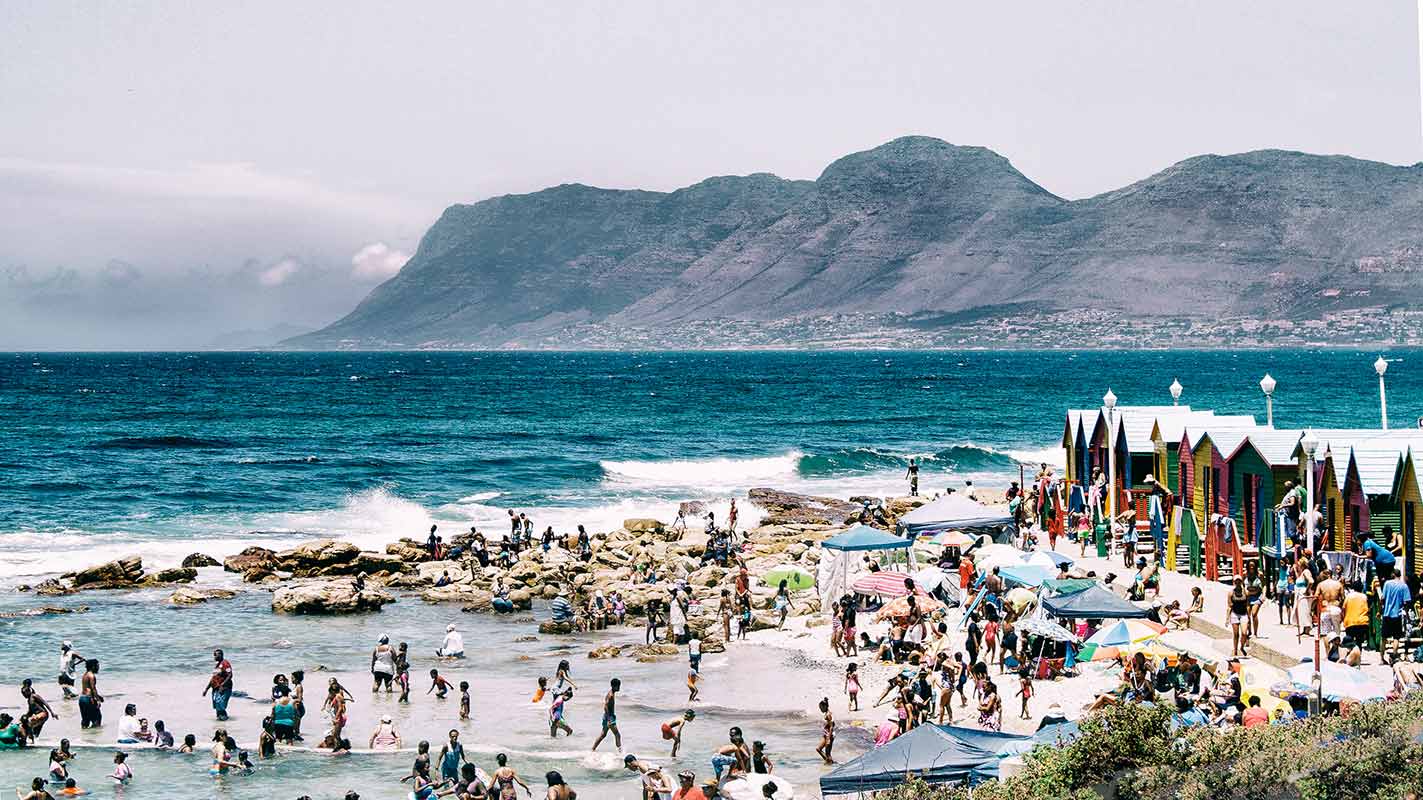 plage du Cap, Afrique du Sud