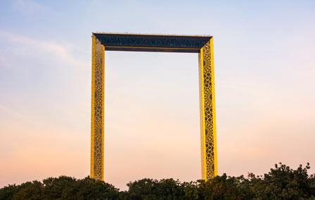 Le Dubai Frame, point de vue unique