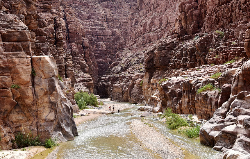 Les Wadis de Jordanie