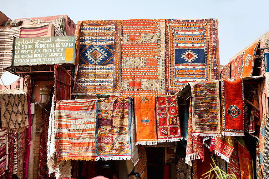 Les souks du Maroc